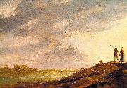 Aelbert Cuyp River Sunset oil